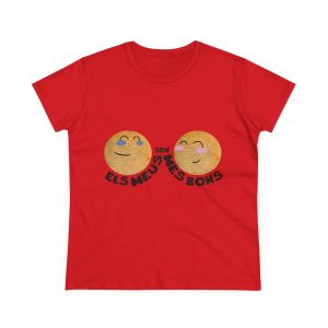 «Els meus són més bons» — Camiseta mujer algodon medio
