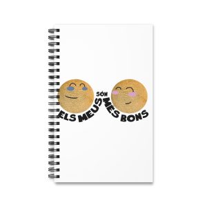 «Els meus són més bons» — Cuaderno de espiral
