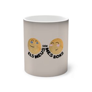 «Els meus són més bons» — Taza magica que cambia de color