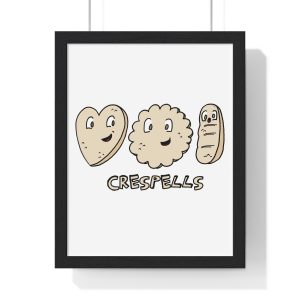 Crespells — Poster enmarcado vertical