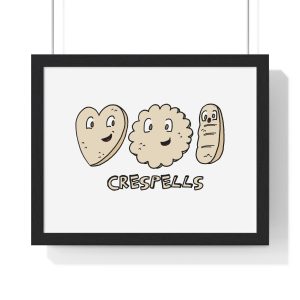 Crespells — Poster enmarcado horizontal