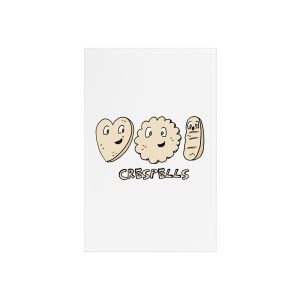 Crespells — Cartel de metacrilato con soporte