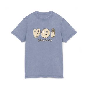 Crespells — Camiseta lavado acido cuello redondo