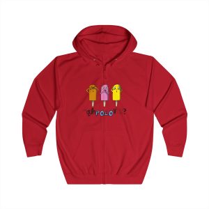 «De quin polo vas, bo?» — Sudadera con capucha y cremallera