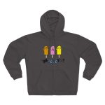 «De quin polo vas, bo?» — Sudadera capucha con cremallera premium