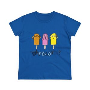 «De quin polo vas, bo?» — Camiseta mujer algodon medio
