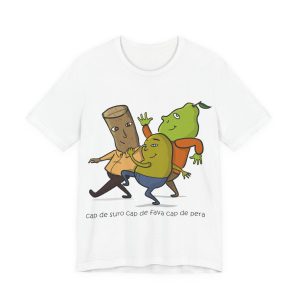 Cap de suro, cap de fava, cap de pera — Camiseta jersey manga corta