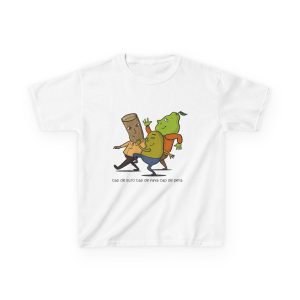 Cap de suro, cap de fava, cap de pera — Camiseta infantil algodon grueso