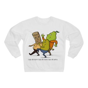 Cap de suro, cap de fava, cap de pera — Sudadera cuello redondo premium