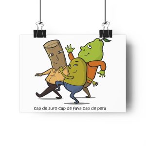 Cap de suro, cap de fava, cap de pera — Lamina Giclee