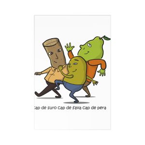 Cap de suro, cap de fava, cap de pera — Postales (7 uds.)