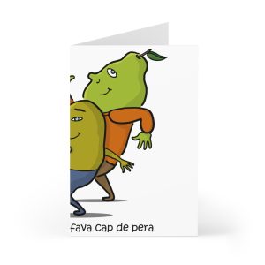 Cap de suro, cap de fava, cap de pera — Tarjetas de felicitacion (7 uds.)