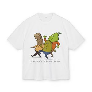 Cap de suro, cap de fava, cap de pera — Camiseta box ultra gruesa