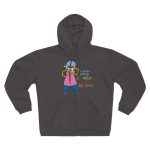 Padrina cuina — Sudadera capucha con cremallera premium