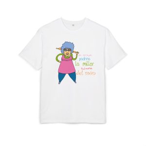 Padrina cuina — Camiseta oversize gruesa