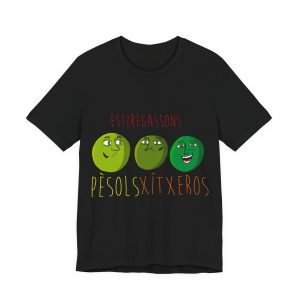 Pèsols, xítxeros i estiregassons — Camiseta jersey manga corta