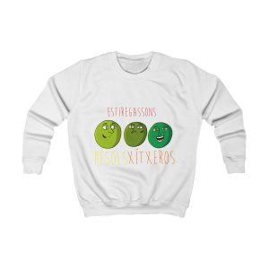 Pèsols, xítxeros i estiregassons — Sudadera infantil