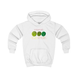 Pèsols, xítxeros i estiregassons — Sudadera con capucha infantil