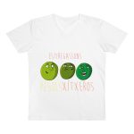Pèsols, xítxeros i estiregassons — Camiseta hombre cuello de pico Presenter