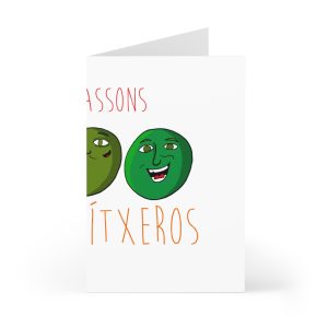 Pèsols, xítxeros i estiregassons — Tarjetas de felicitacion (7 uds.)