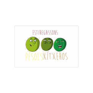 Pèsols, xítxeros i estiregassons — Tarjetas de visita (100 uds.)