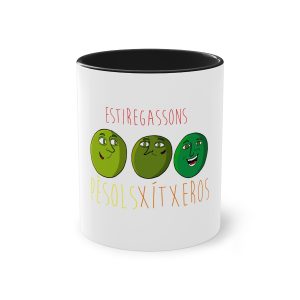 Pèsols, xítxeros i estiregassons — Taza bicolor