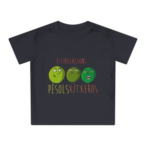 Pèsols, xítxeros i estiregassons — Camiseta de bebe
