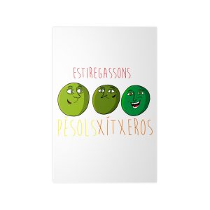 Pèsols, xítxeros i estiregassons — Poster en papel fotografico