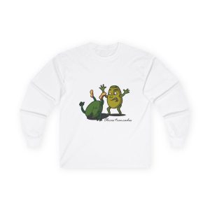 Oliva trencada — Camiseta manga larga