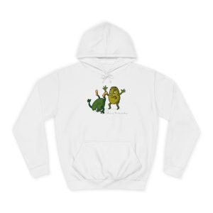Oliva trencada — Sudadera universitaria