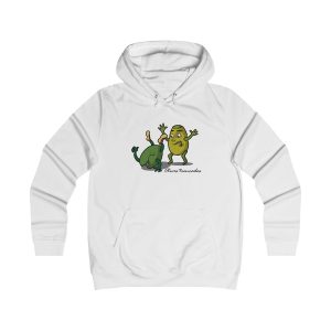 Oliva trencada — Sudadera universitaria mujer