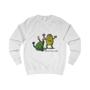 Oliva trencada — Sudadera clasica