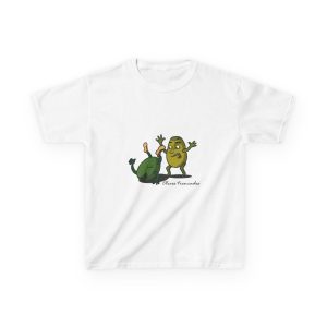 Oliva trencada — Camiseta infantil algodon grueso