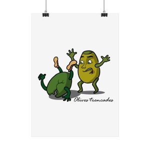 Oliva trencada — Poster