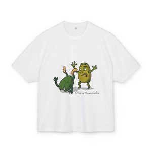 Oliva trencada — Camiseta box ultra gruesa