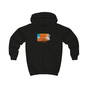 Pa amb oli nacional bandera — Sudadera con capucha infantil