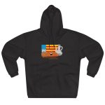 Pa amb oli nacional bandera — Sudadera con capucha cerrada