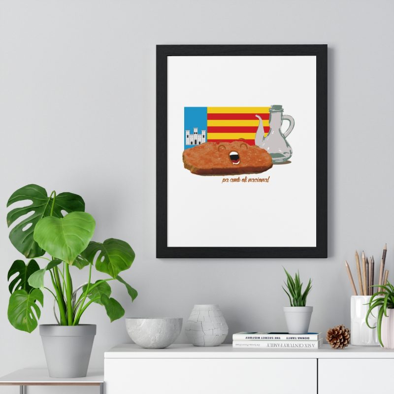 fulfilment-26397-camiseta-pa-amb-oli-nacional-bandera-poster-enmarcado-vertical-4
