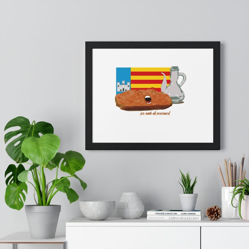 fulfilment-26397-camiseta-pa-amb-oli-nacional-bandera-poster-enmarcado-horizontal-4