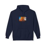 Pa amb oli nacional bandera — Sudadera Softstyle con capucha