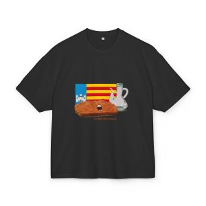 Pa amb oli nacional bandera — Camiseta box ultra gruesa