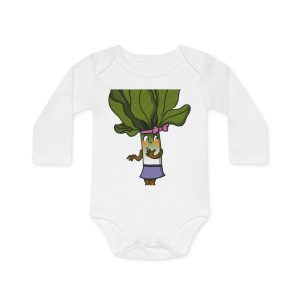 Bleda — No siguis bleda — Body bebe manga larga organico