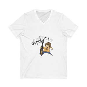 «Un palo!» — Camiseta cuello de pico