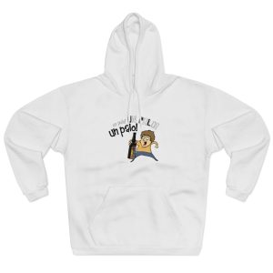 «Un palo!» — Sudadera con capucha cerrada