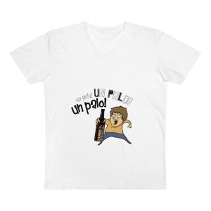 «Un palo!» — Camiseta hombre cuello de pico Presenter