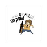 «Un palo!» — Pegatinas de vinilo cuadradas