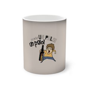 «Un palo!» — Taza magica que cambia de color
