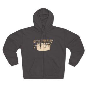 unisex «Estás panada» — Sudadera capucha con cremallera premium