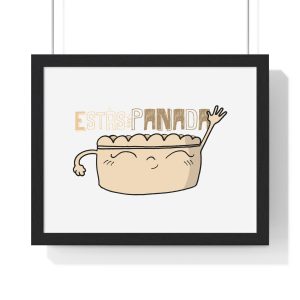 unisex «Estás panada» — Poster enmarcado horizontal
