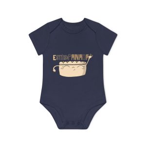 unisex «Estás panada» — Body bebe manga corta organico